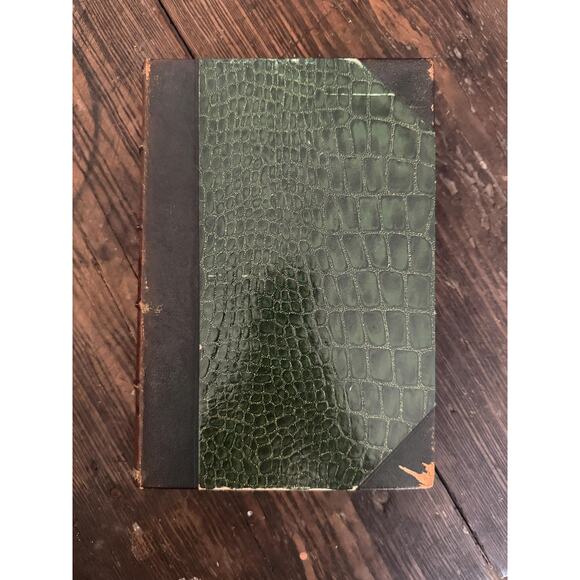 Antique Leather Bound Book 1906 Biografiskt Hanlexikon - Picture 3 of 6